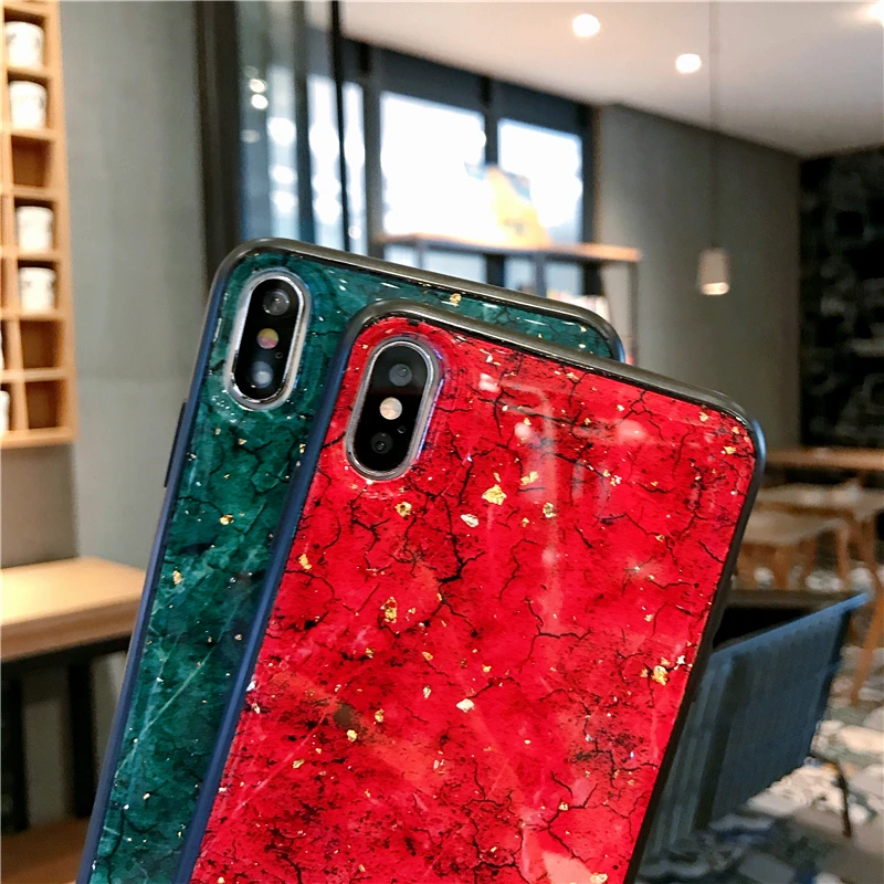 Case For Xiaomi Redmi Note 12 11 11E 11S 11T 10 10T 10S 9 9T 8 9A 9C 8A 7A 8T 7 6 5A Pro Max Plus Gold Foil Marble Phone Cover