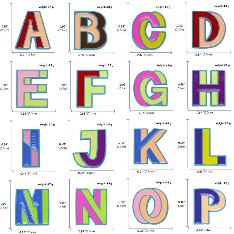 Креативная металлическая мультяшная цветная буква 26 брошь сделай сам с дизайном