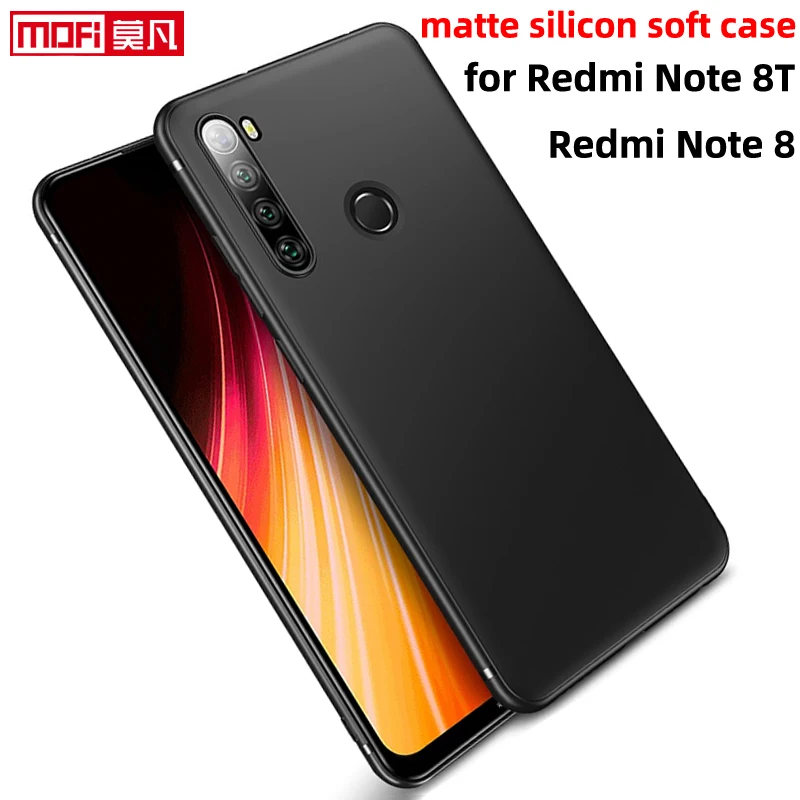 Матовый чехол для xiaomi redmi note 8t мягкий силиконовый тонкий Чехол-книжка 6 3 дюйма 8T |