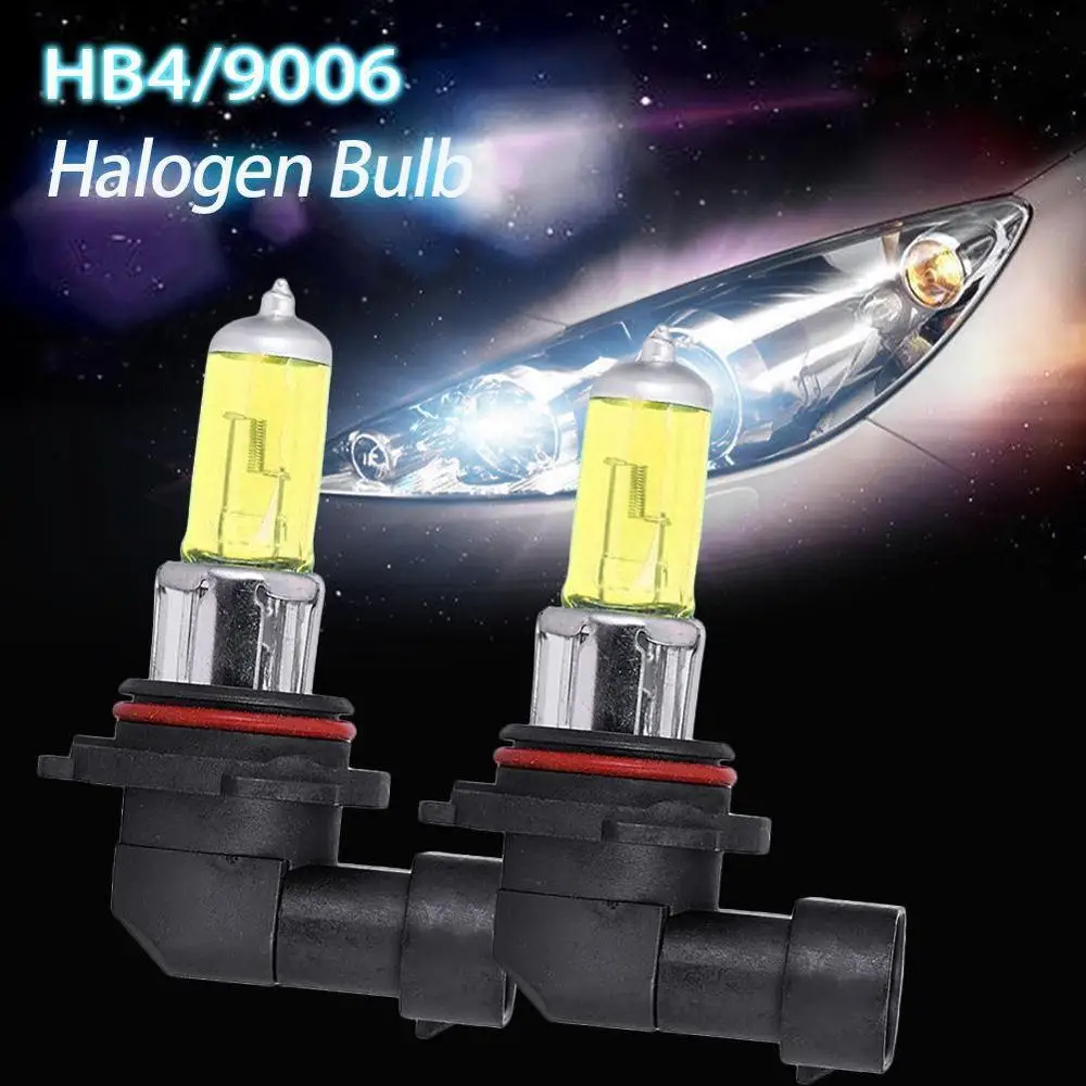 Галогенные лампы 2 шт. HB4 9006 12 В 55 Вт P22d 3000 К|Лампы для автомобильных фар