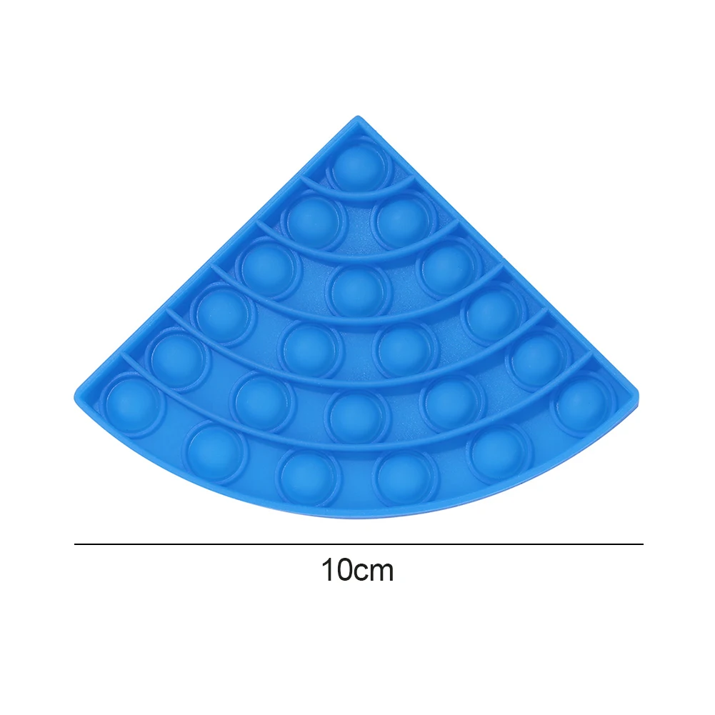

4pcs Push Bubble Sensory Pop It Fidget Toy Stress Reliever Adult Child Funny Anti Stress Squeeze Toy for Autism Special Needs