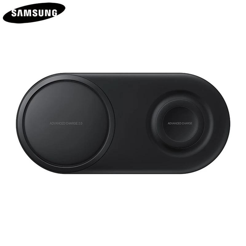 Оригинальное QI Быстрое беспроводное зарядное устройство EP-P5200 Duo Pad для samsung Galaxy Watch S10e S10Plus Note9 S10 Plus S9 S10X+ 25 Вт быстрая настенная
