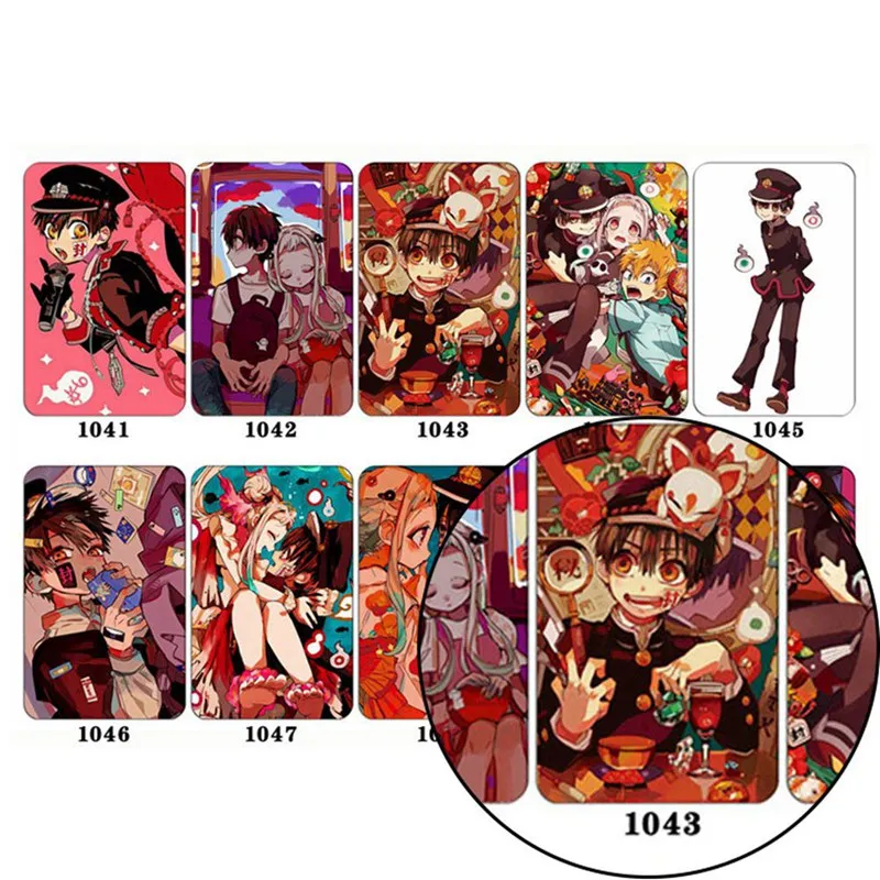 200 шт./компл. аниме туалетный пакет Hanako Kun Jibaku Shounen Yashiro Nene манга наклейки для карт IC