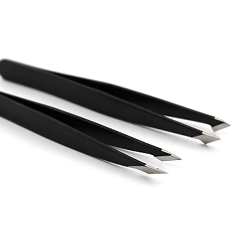 

4Pcs Anti-static Stainless Steel Tweezers Maintenance Tools Industrial Precision Straight Tweezers Repair Tools For Eyebrow DIY