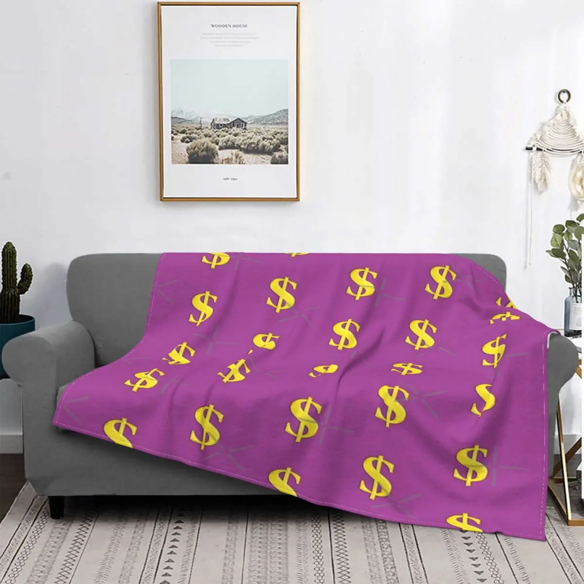 

Signo de dólar 44 manta colcha cama a cuadros cubierta de cama colcha 135 manta de Пикник
