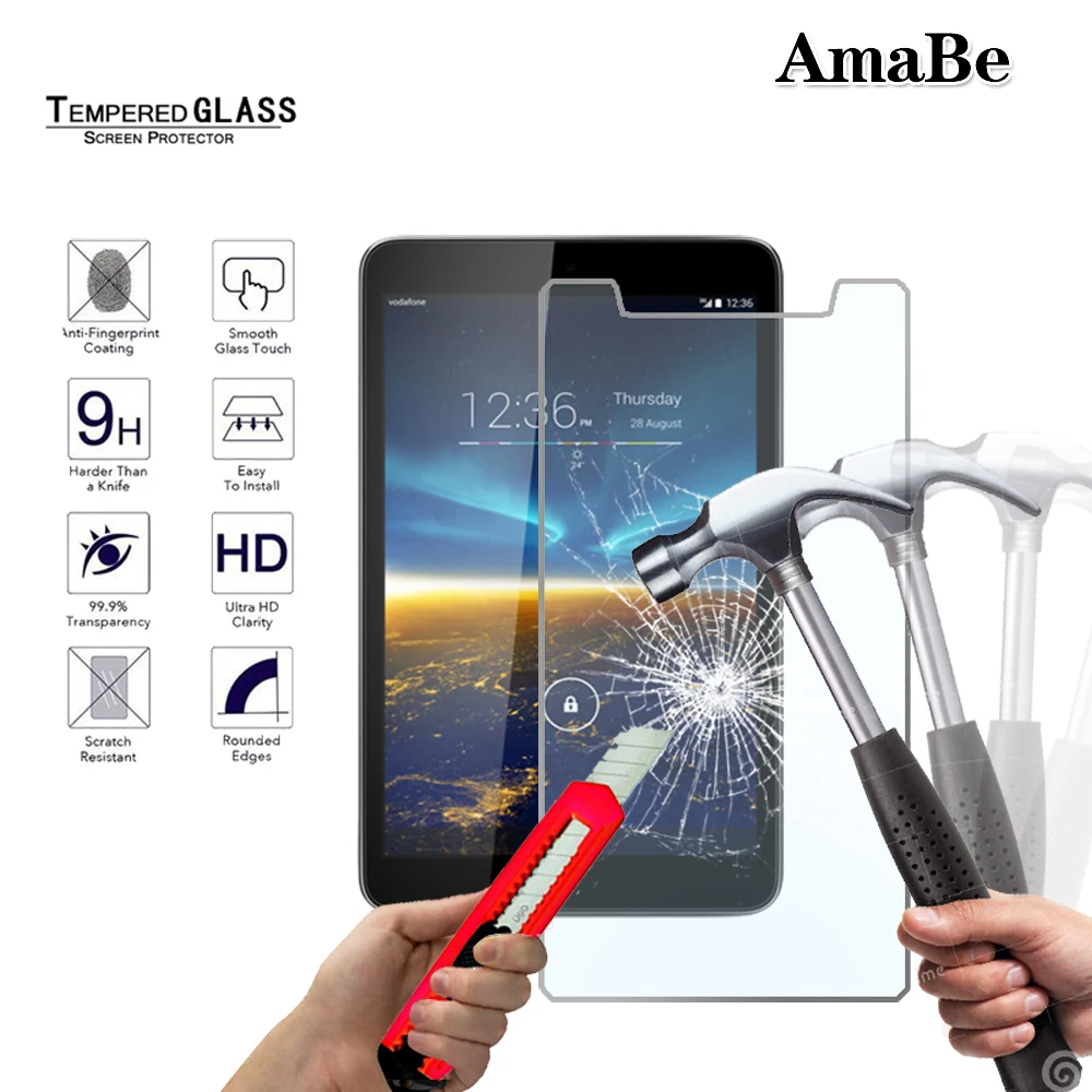 Закаленное стекло для Vodafone Smart Tab 4 8 дюймов/Tab II 2 7 III 3 дюймов |