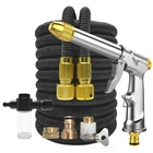 Шланг садовый высокого качества, гибкий, с распылителем для полива автомобиля