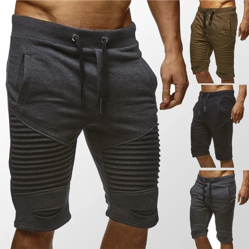 

2020 летние шорты для мужчин, новинка Брендовые брюки для девочек короткие штаны с эластичной резинкой на шнурок Мужской тренировки фитнес По...