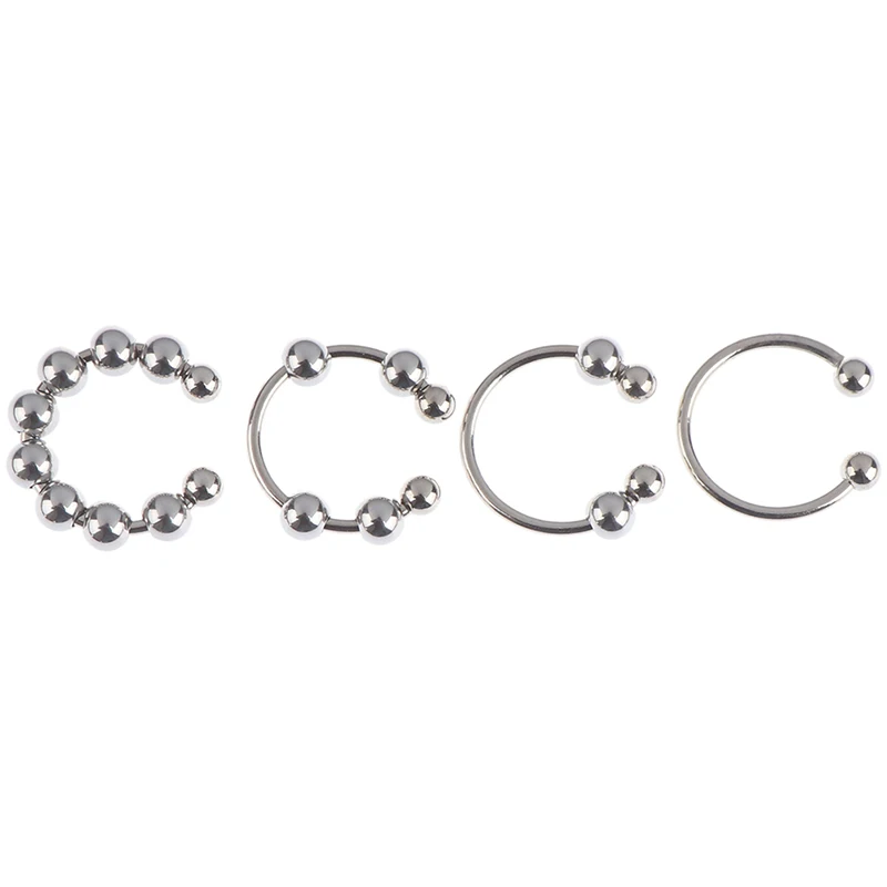 Кольцо для пениса из нержавеющей стали съемное кольцо с задержкой эякуляции