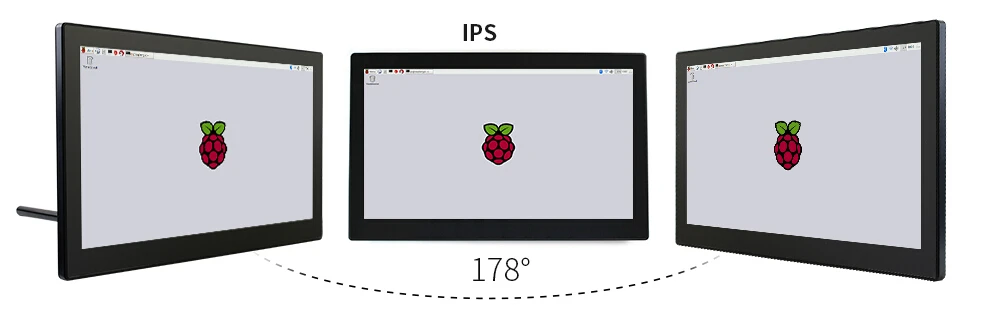 Waveshare 13,3 дюйма, ips, 1920x1080, емкостный сенсорный экран Сенсорный экран с закаленное Стекло крышка, вход VGA, Поддержка Win10/8,1/8/7/vista, WIN10 IOT