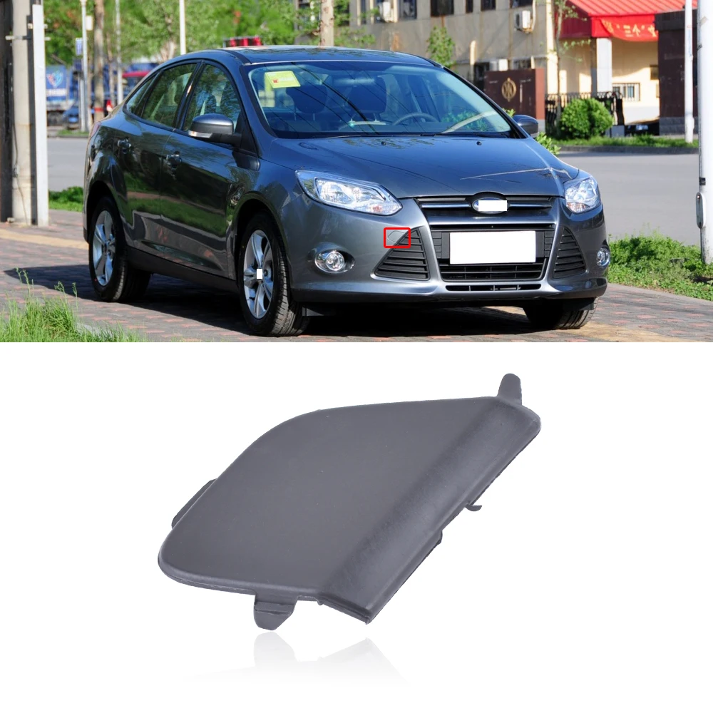 Крышка QX для Ford Focus MK3 2012 2013 2014 крышка крюка переднего бампера прицепа буксировки