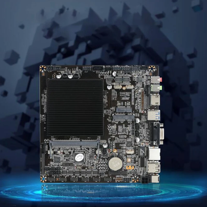 J1900L1 процессор Материнская плата Настольный ПК мини Itx материнская с одной