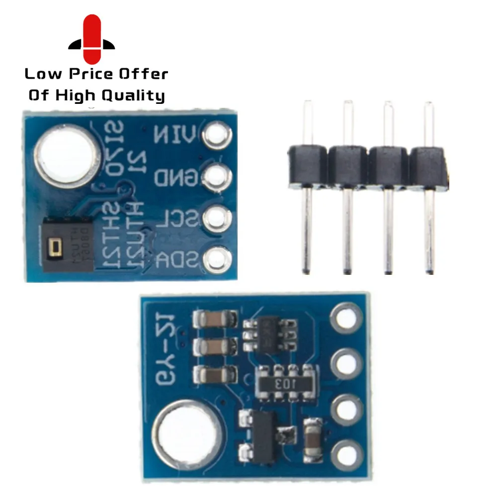 Si7021 GY-21 модуль промышленный высокоточный датчик влажности I2C IIC интерфейсный для