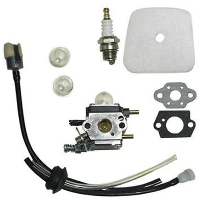 Газонокосилка карбюратор Свеча зажигания Комплект прокладок для культиватор