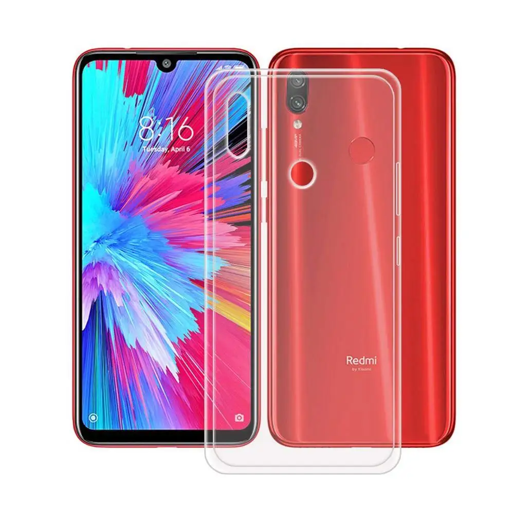 Мягкий прозрачный TPU чехол для Xiaomi mi 9T Pro 9SE 8 A3 lite CC9 CC9E Red K20 7A Примечание 5 6 7 K20Pro 7Pro