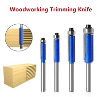 4pcsset 14%e2%80%9c shank alloy trimming knife for wood tungsten carbide milling cutter for wood woodworking tools
