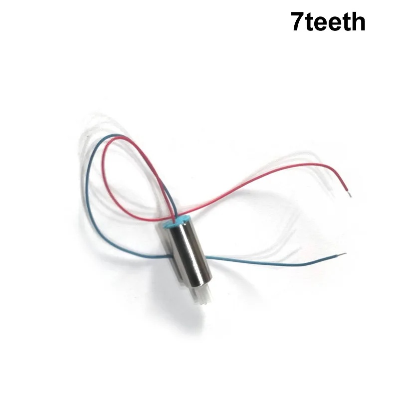 

7Teeth Plastic Gear Motor Engine New Version Motor Spare Part for E68 E88 RC Drone Quadcopter CW CCW Motor Accessory