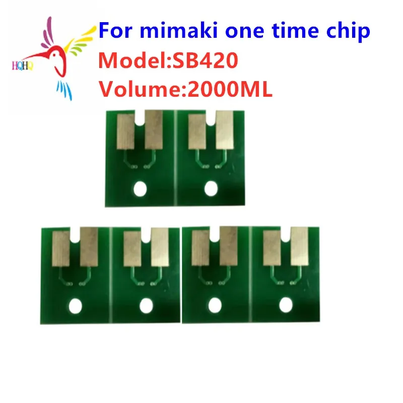 

One Time Chip SB420 For Mimaki Tx300P-1800 Tx300P-1800B Single Use 2000ML Compatible for Cartridge Printing