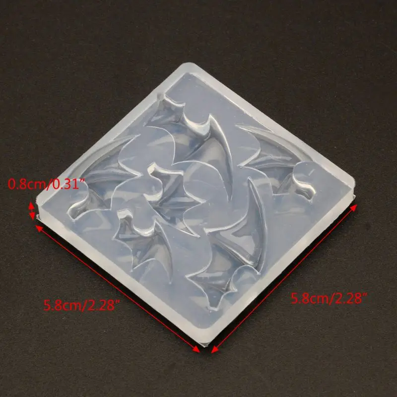 CPDD DIY Evil Earrings Hairpin Pendant Jewelry Resin Mold Jewelry Making Tools