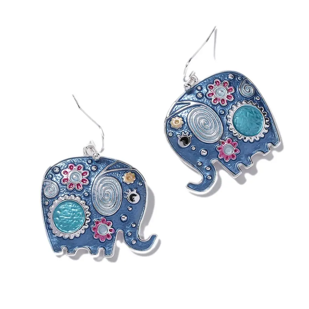 D & Rui ювелирные изделия богемные женские серьги подвески в виде слона для девочек