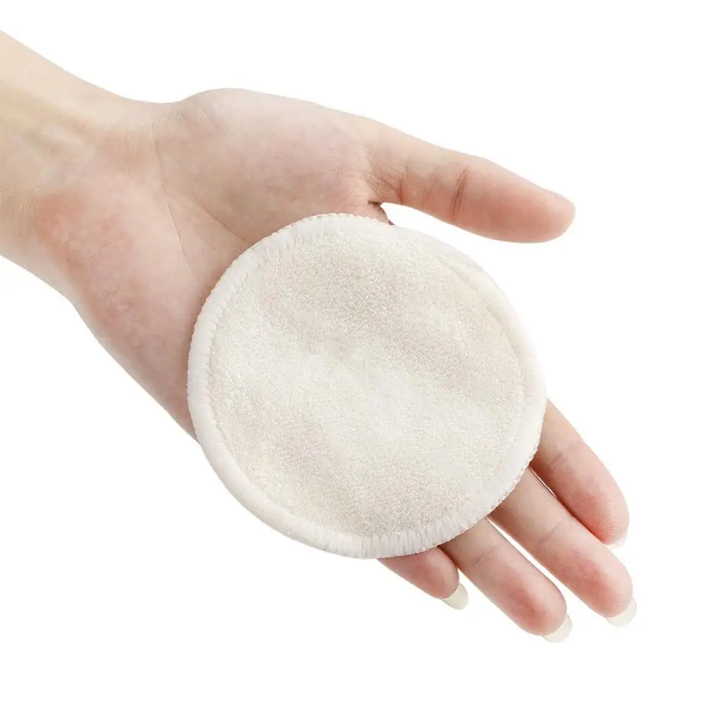 Бамбуковые подушечки для снятия макияжа многоразовые органические бамбуковые