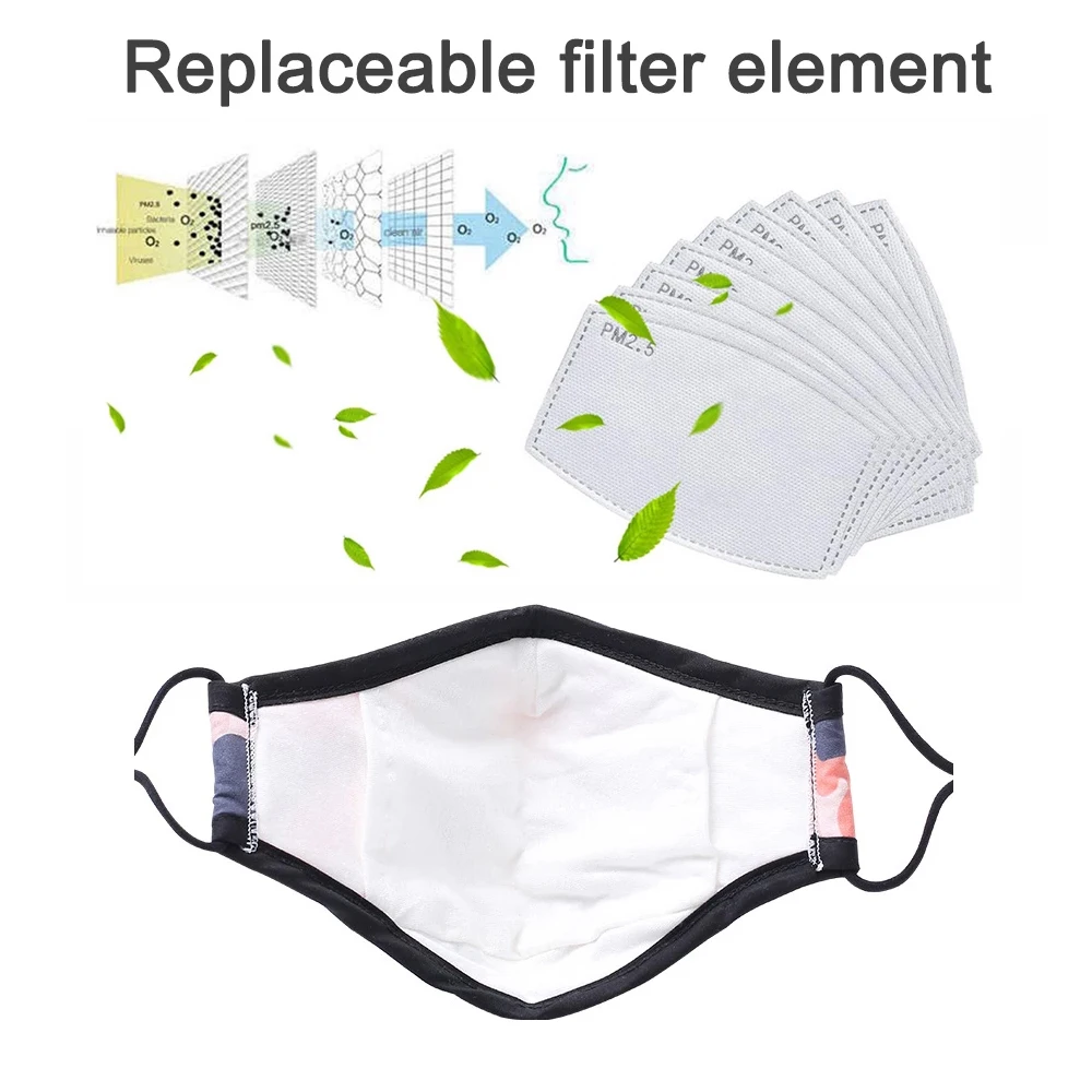 

Adult Printed Mouth Mask PM2.5 Filter Anti Dust Mask With Breathing Valve Gas Pollution Face Anti-fog Haze Health Care Masque