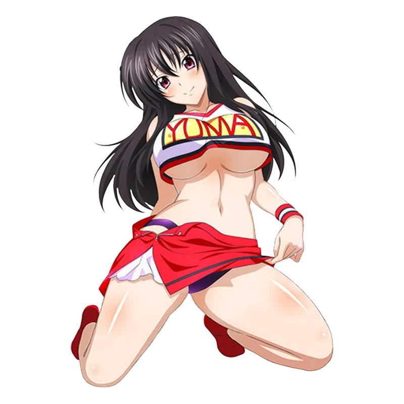 13 см 3D Hot Girl Decal High School DxD аниме Ravel Phenex Render наклейка на окно автомобиля|Наклейки и