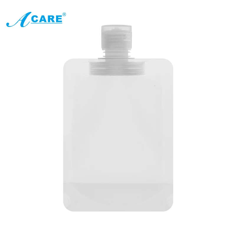 

Durable Clear Travel Hand Sanitizer Bag Lotion Packaging Bag Liquid Pouch With Sealed Bag