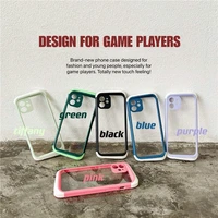 mobile phone case for iphone 7 8 x xs max cover video game holder coque for iphone 11 fundas transparent couple smartphone cases