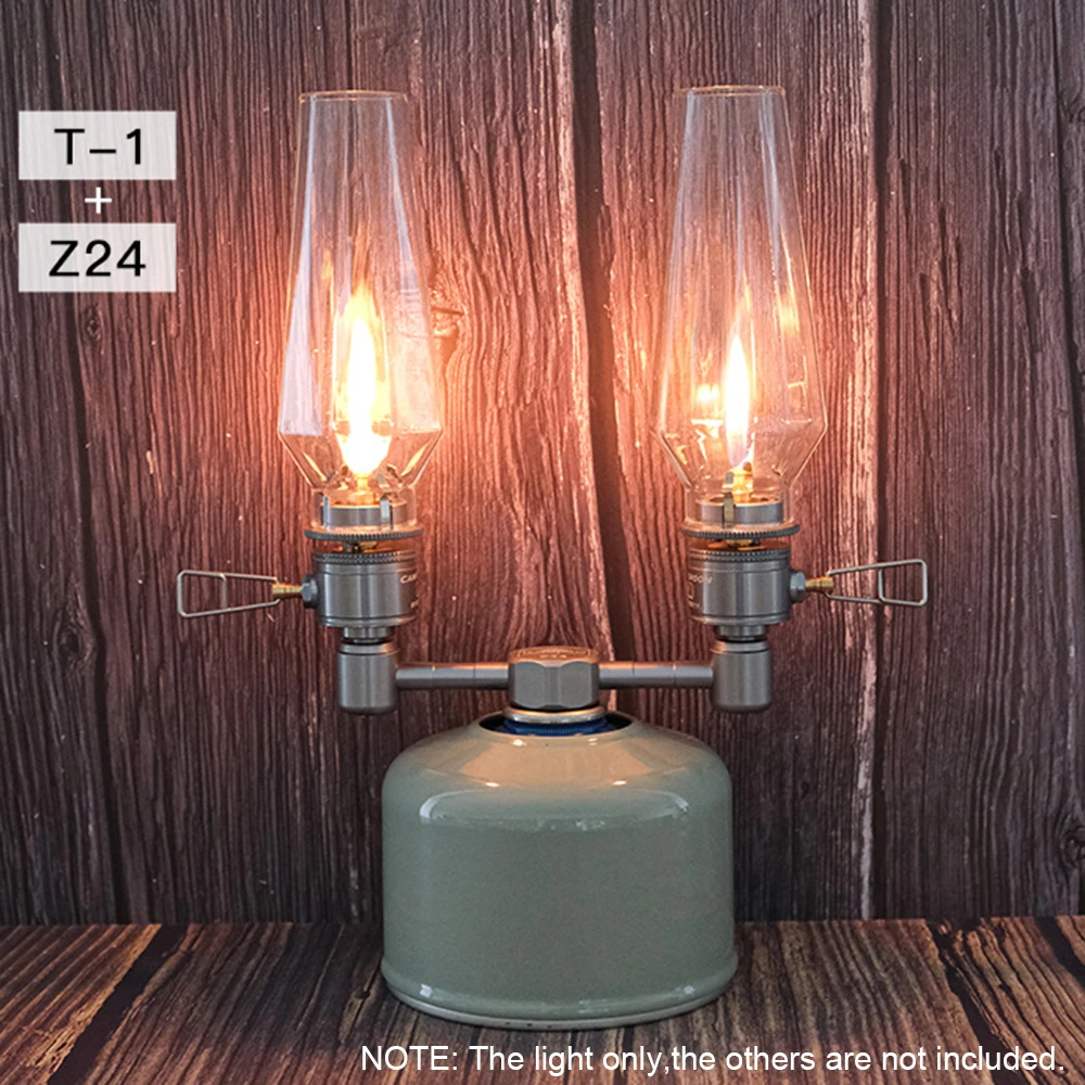

Outdoor Gas Candle Lamp Tent Lantern Light Camping Light for Backpacking Camping Hiking Fishing