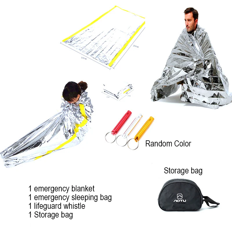 Спасательное одеяло для кемпинга теплый спальный мешок аксессуары палаток