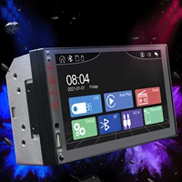 high quality sound car radio bluetooth auto stereo receiver with 7inch touch screen mp5 player with gps navigation function