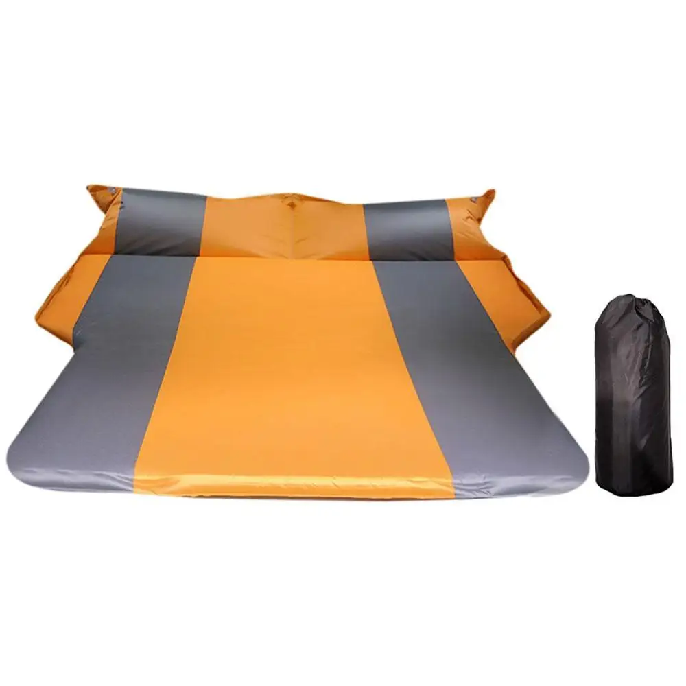 Автомобильный матрас надувная подушка для заднего сиденья с принтом дорожной