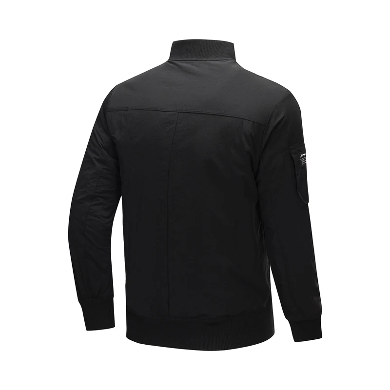 Li-Ning, мужская тренировочная стеганая куртка, водонепроницаемая, теплая, полиэстер, с подкладкой, зимние ватные куртки, пальто, AJMP023 MWM1918