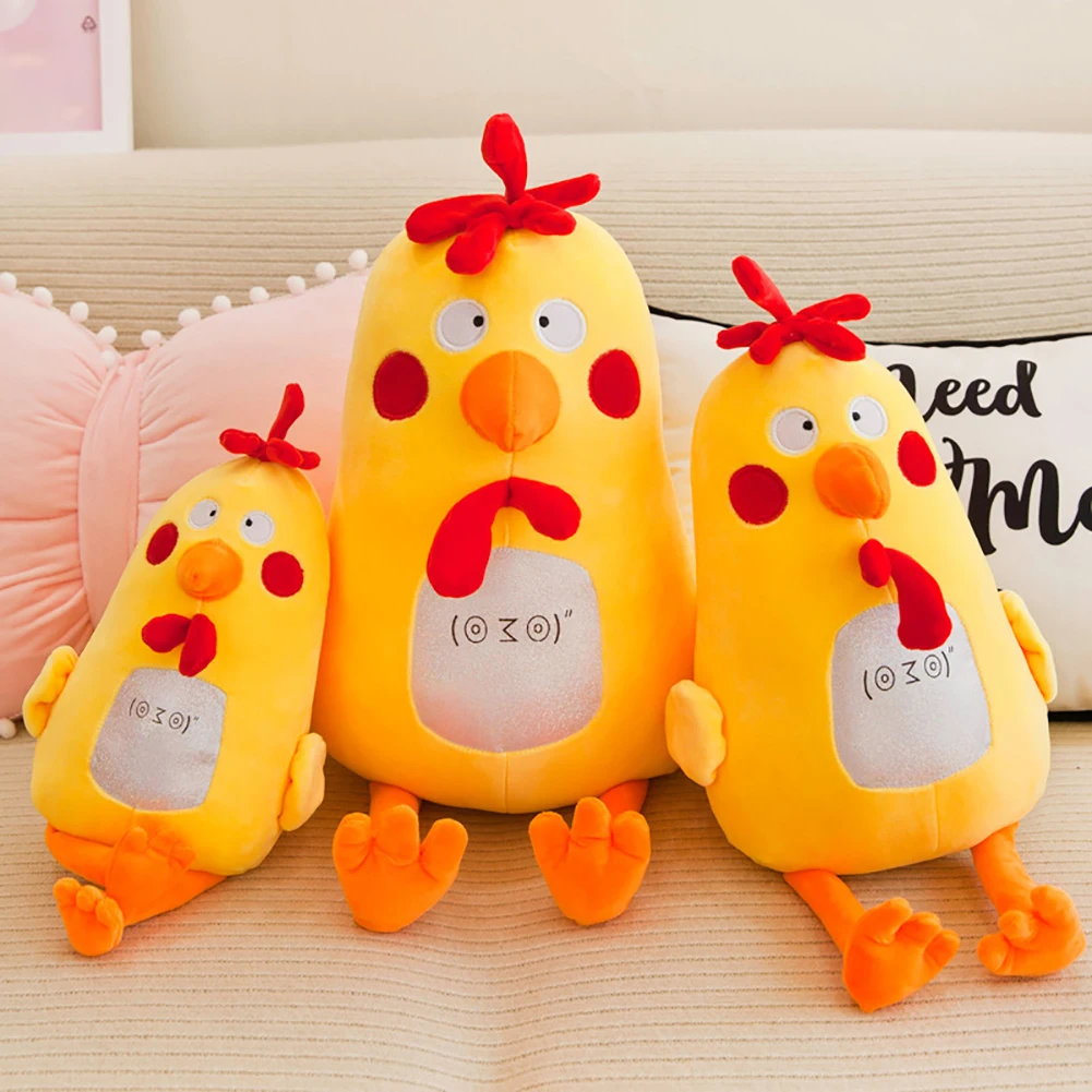 Милая кукла курица плюшевая мягкая подушка игрушка для автомобиля диван кровать