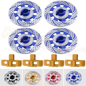 Алюминиевый тормозной диск суппорт, 4 шт., 18 RC, размер 17 мм, шестигранный ступицы для Traxxas UDR 17, безлимитная пустынная модель гонщика автомобилей