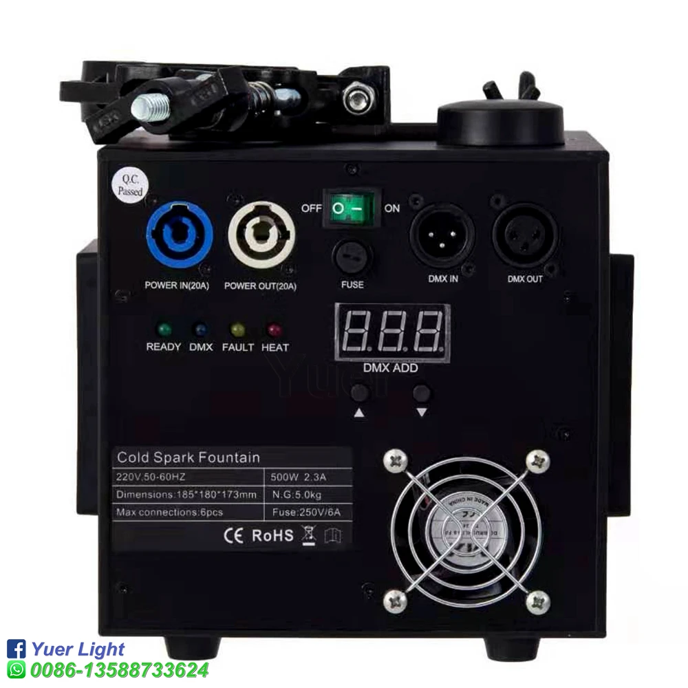 Новая машина с холодной искрой DMX 512 пульт дистанционного управления фонтан сцена