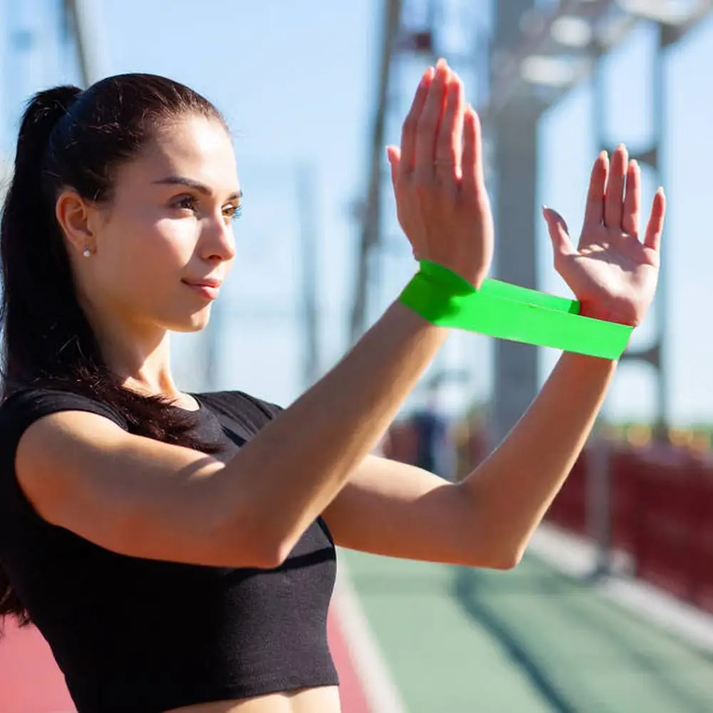 

8Colors Yoga Resistance Band Indoor Outdoor Fitness Resistance Bands Wear-resistant Latex Yoga Pilates Tension Elastic Ring