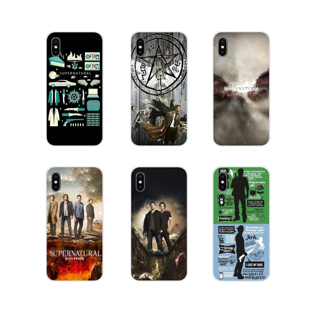 Сверхъестественный Рождественский чехол с фотографиями для Huawei G7 G8 P7 P8 P9 P10 P20 P30