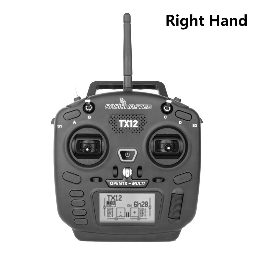 

Мультимодульный совместимый цифровой радиопередатчик Radiomaster TX12 16CH OpenTX с R168 TBS CROSSFIRE MICRO TX V2