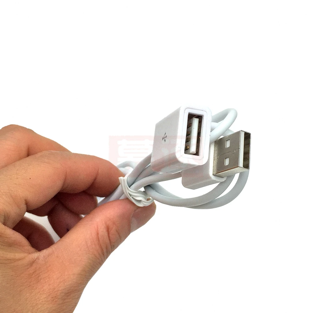 Новое поступление белый ПВХ металлический USB 2 0 папа к женскому Удлинительный