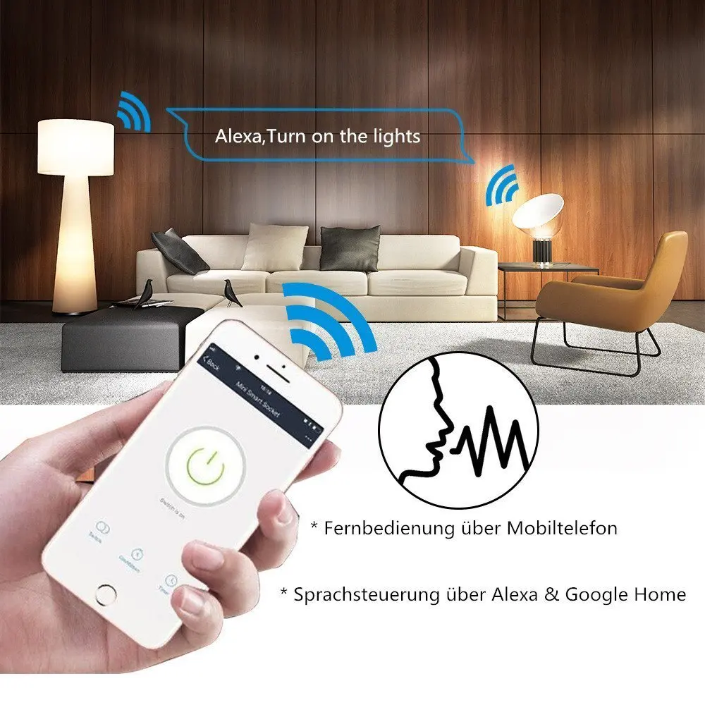 Смарт розетка с Wi Fi и поддержкой 15 А|Умные розетки| |