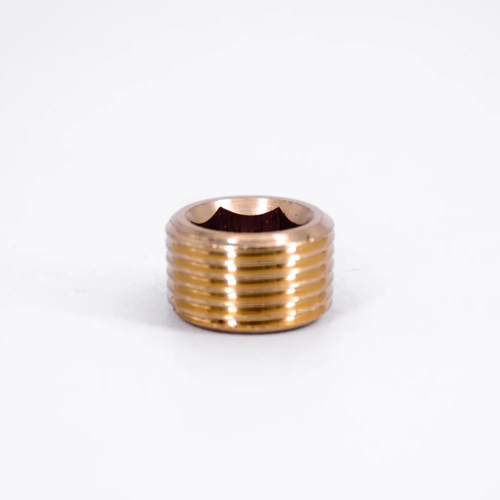 3/8 &quotNPT заглушка Interel Шестигранная латунных фитингов воды газа топливного бака |