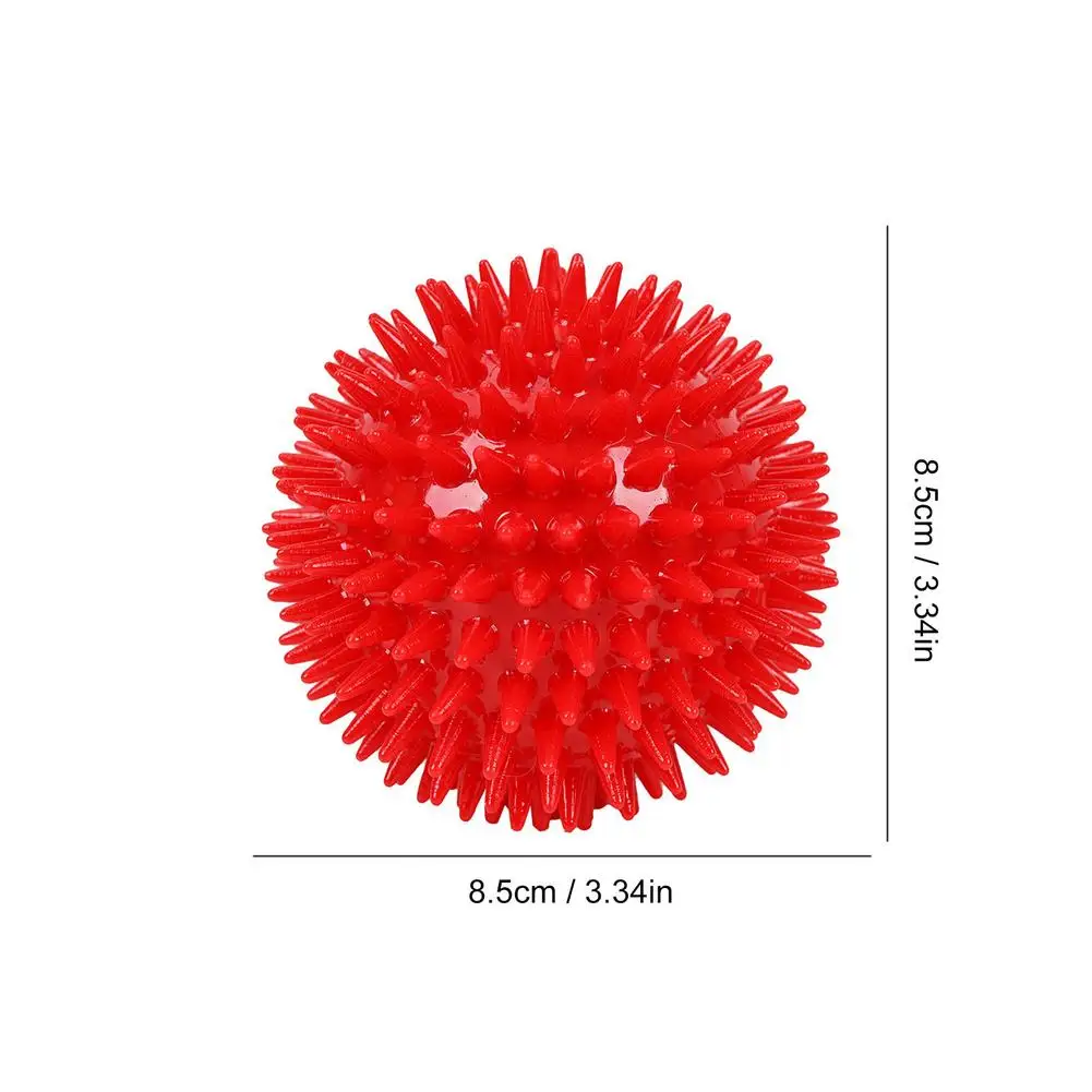 

Dog Squeaky Ball Pet Spike Ball Fetch Chewing Ball Teething Toy Chewing Toys For Dogs