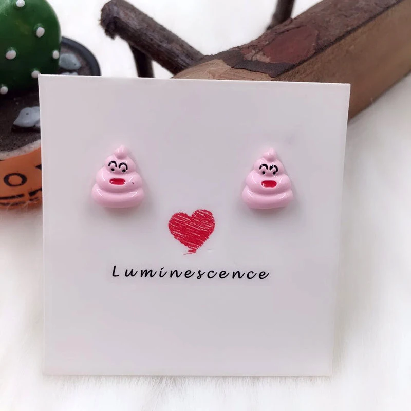 Женские гипоаллергенные серьги-гвоздики EUPNHY 2 шт. в мультяшном стиле с крыльями