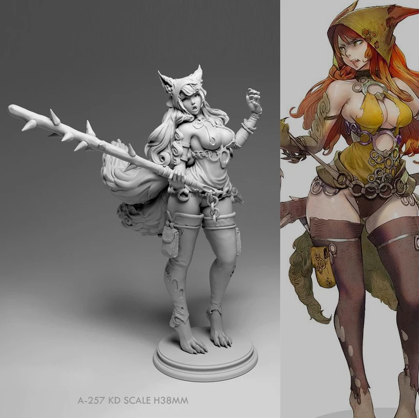 

35mm Resin figure kits model self-assembled A-257