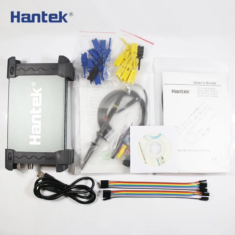 Hantek 6022BL PC USB осциллограф 2 цифровых каналов 20 МГц 48MSa/s 16 логилогилогический