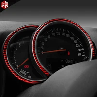 real carbon fibre center console speedometer cover trim for mini cooper f55 f56