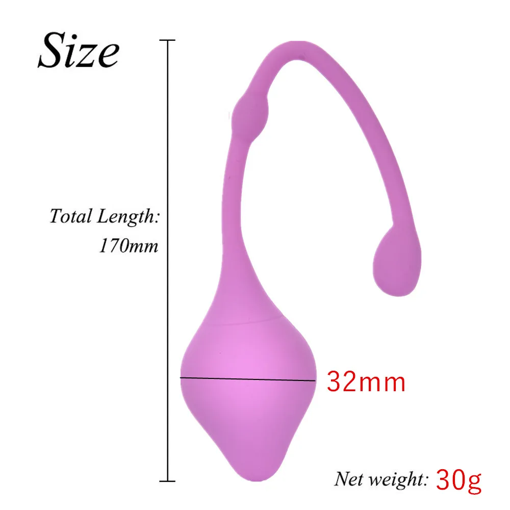 Медицинский силиконовый тренажер для влагалища безопасные Умные Шарики Кегеля