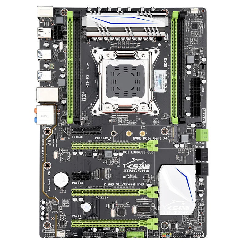 Материнская плата X79-P3 M.2 Intel X79 LGA 2011 128 ГБ DDR3 | Компьютеры и офис